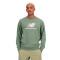 New Balance Essentials Stacked Logo Fleece Crew Sweatshirt