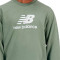 Sudadera New Balance Essentials Stacked Logo Fleece Crew