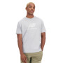 Essentials Stacked Logo Athletic Grey