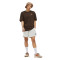 Pantalón corto Uni-ssentials French Terry Short Grey - Green