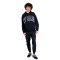 Sudadera Uni-ssentials Warped Classics French Terry Black