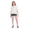Camiseta Athletics Boxy Mujer Beige