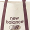 Mochila Mono Canvas Tote Washed Burgundy