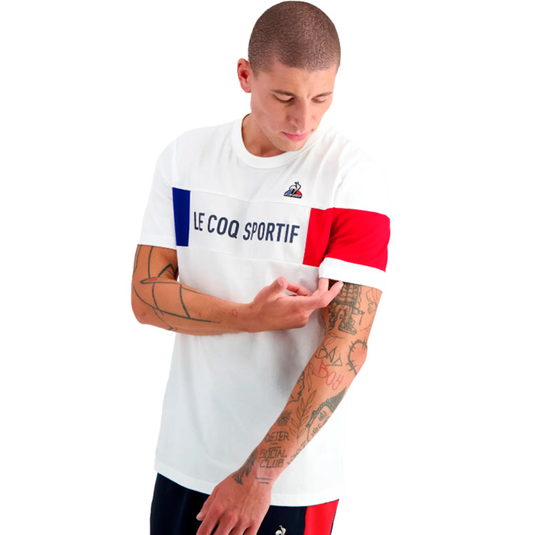 camiseta-le-coq-sportif-tricolore-ss-n1-new-optical-white-0