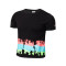 Camiseta Color Ground Mujer Black