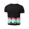 Camiseta Color Ground Mujer Black