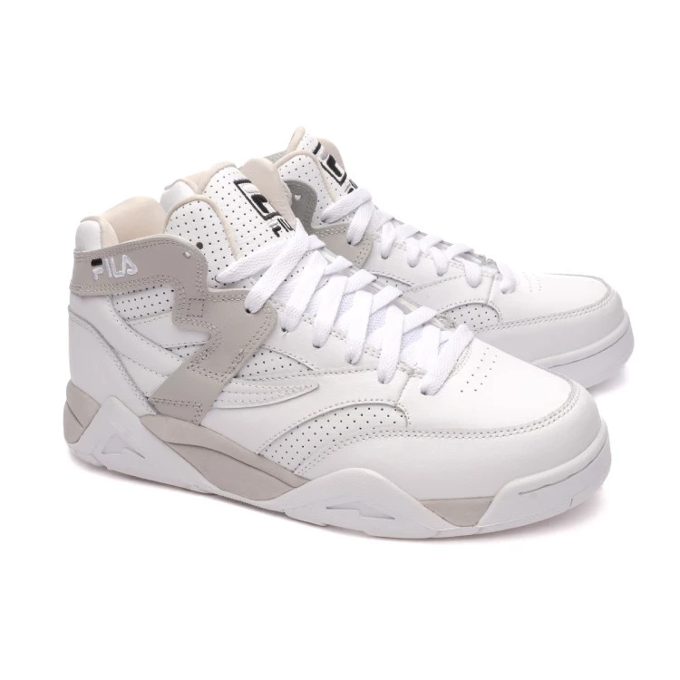 Trainers FILA M Squad Mid White Gray Violet Futbol Emotion