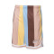 Pantalón corto Varsity Striped Mesh Blue-Light Yellow-Brown