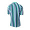 Camiseta Woven Signature Os Striped Green-White-Purple