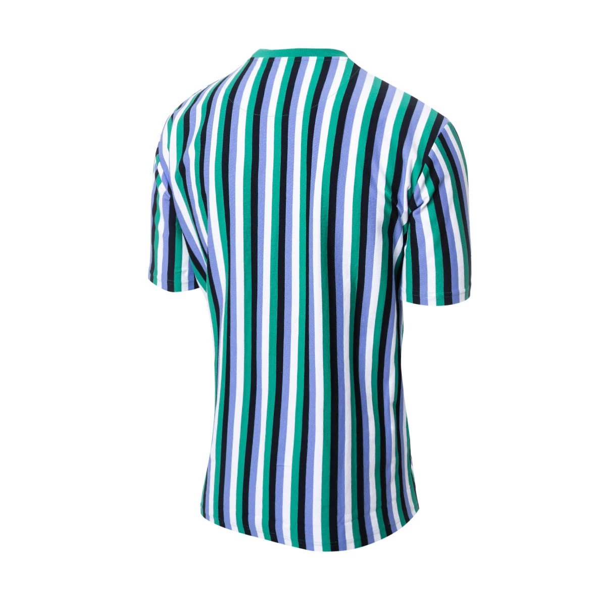 Maillot Karl Kani Woven Signature Os Striped Vert Blanc Violet Futbol Emotion