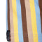 Camiseta Woven Signature Os Striped Light Blue-Light Yellow-Brown
