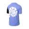 Camiseta Woven Signature Block Pruple-Green-Black