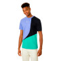 Woven Signature Block Pruple-Green-Black