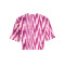 Camiseta Cattenom Aop Mujer Purple Abstract Etno Aop
