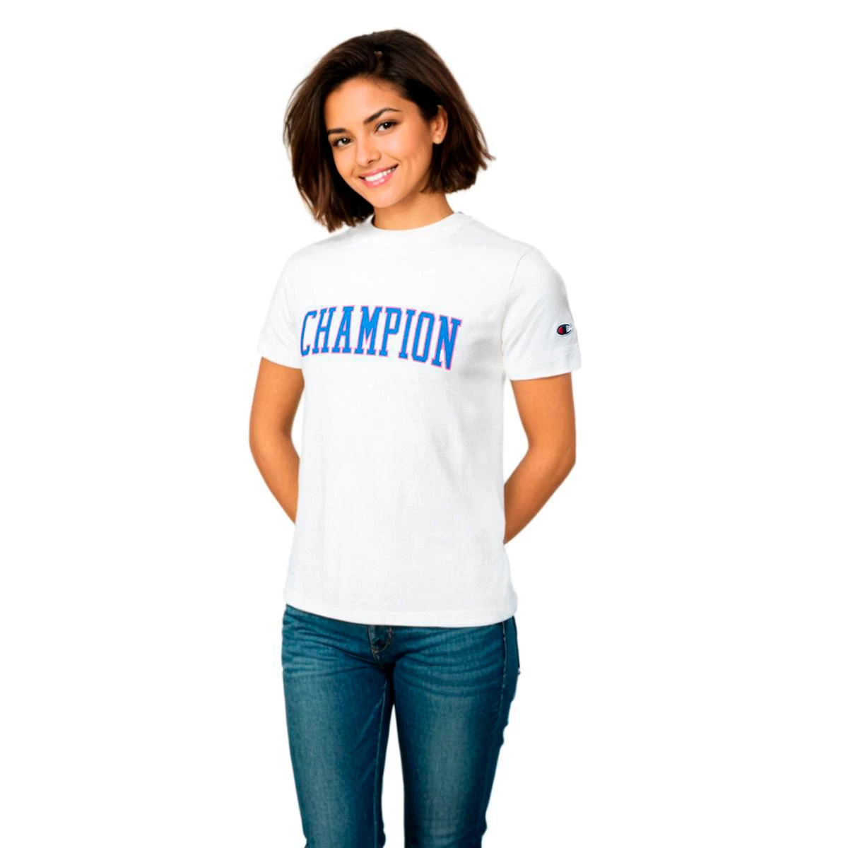 Maglia Champion C Campus Donna White Futbol Emotion
