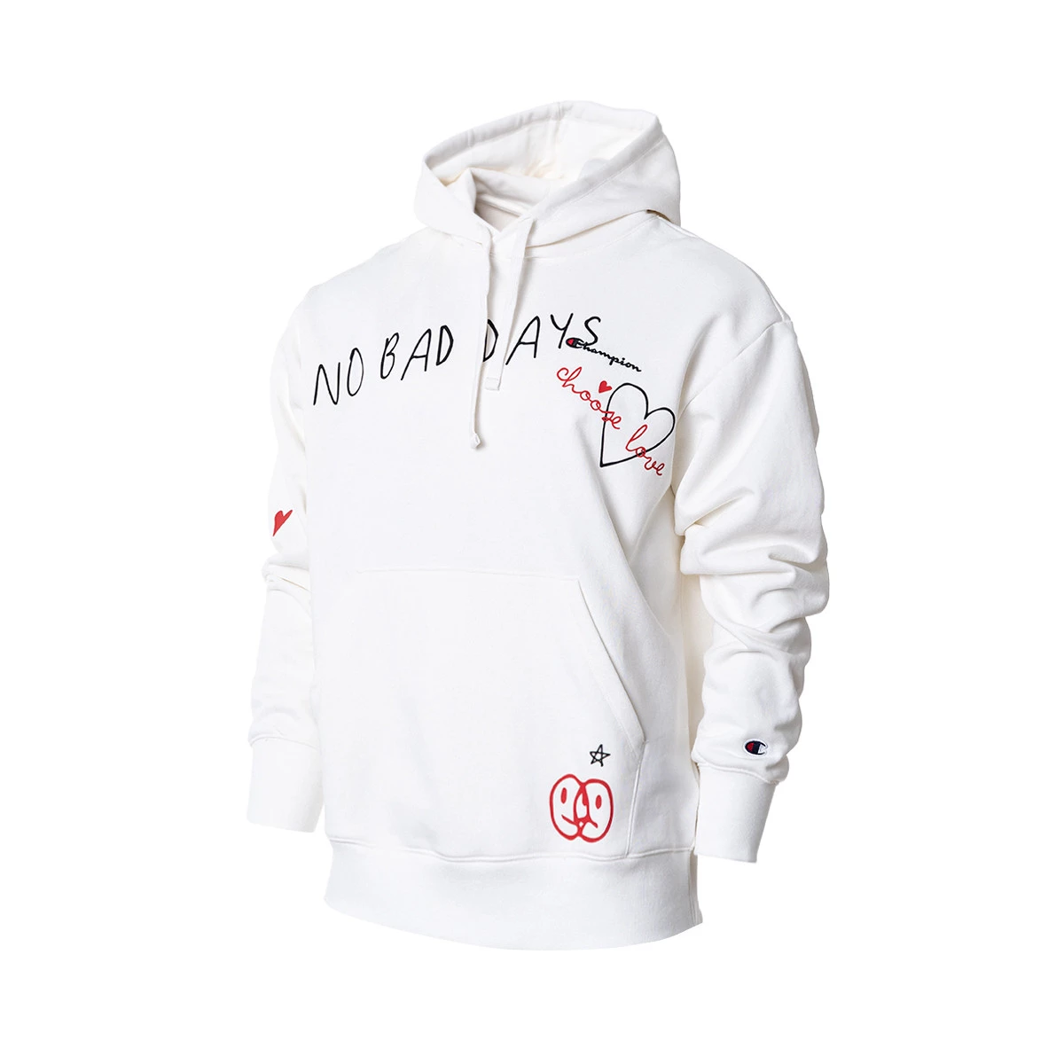 Sweatshirt Champion Made With Love White