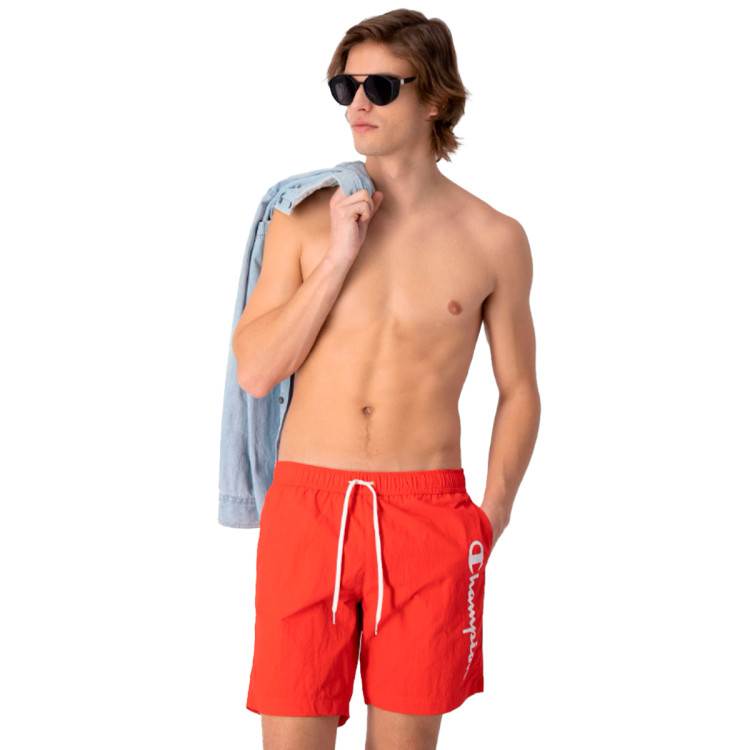 pantalon-corto-champion-beachshorts-red-0
