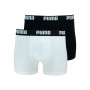 Basic Boxer 2P White - Black