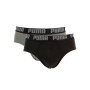 Basic Brief 2P Dark Grey Melange - Black