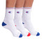 Calcetines 3 Pack Crew Socks White