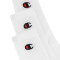 Calcetines 3 Pack Crew Socks White