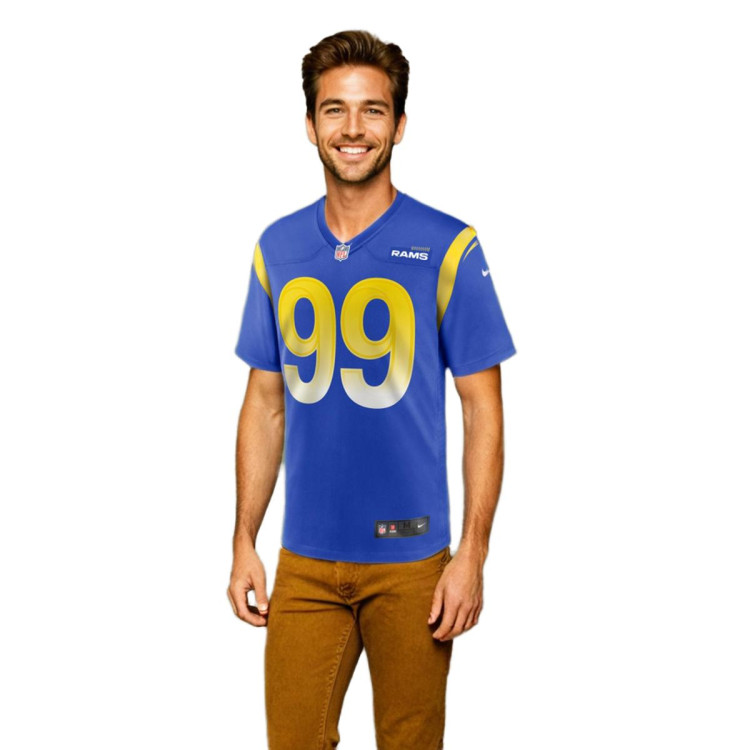 Jersey Nike Los Angeles Rams Home Jersey Hyper Royal Futbol Emotion