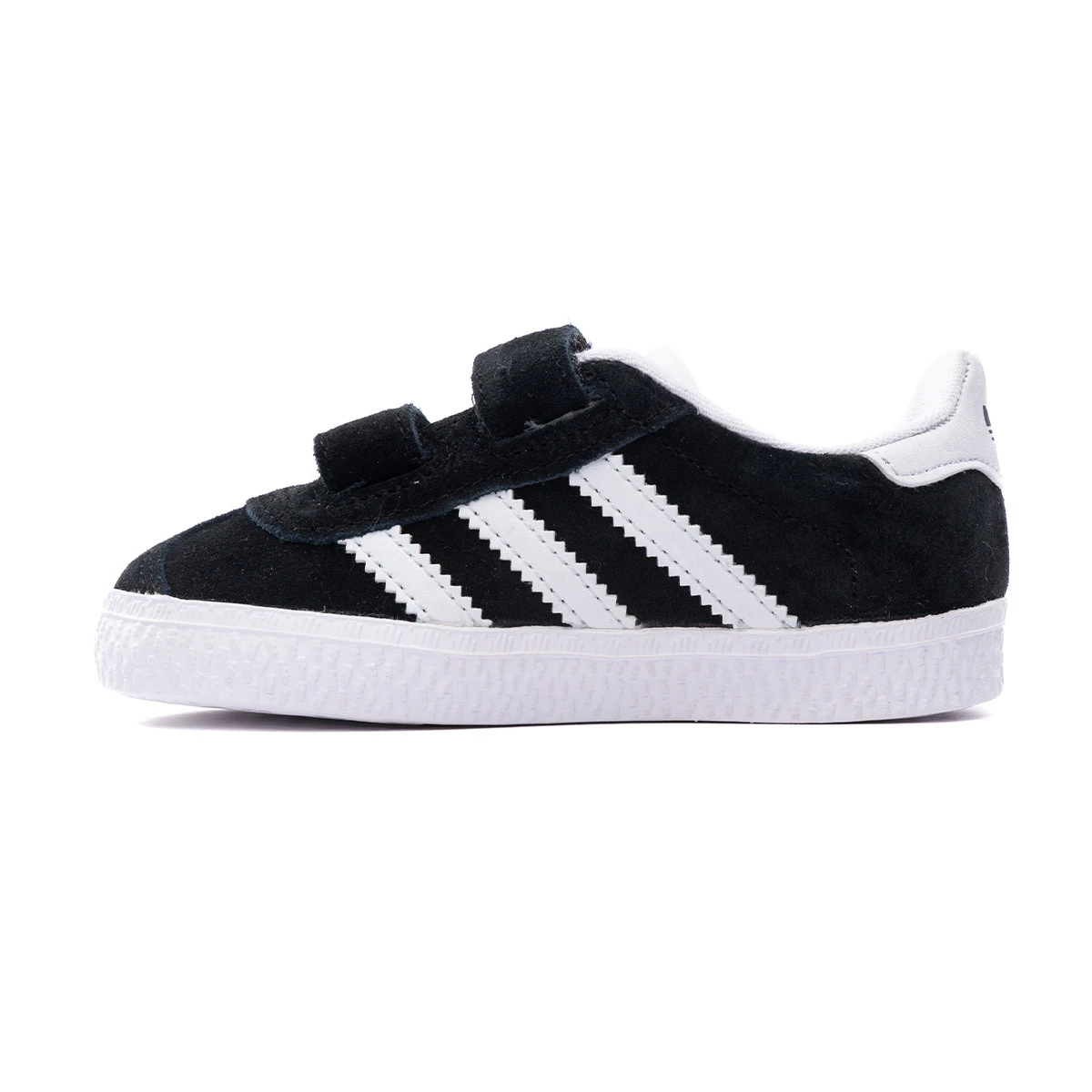 Zapatilla adidas Gazelle Cinta Adhesiva Infantil Core Black-White-White -  Fútbol Emotion