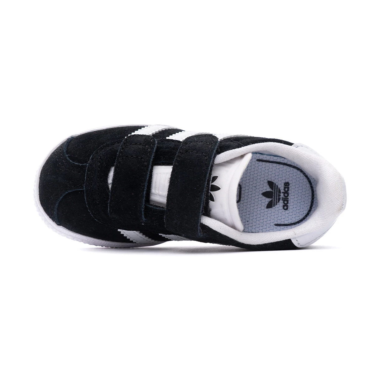 Zapatilla adidas Gazelle Cinta Adhesiva Infantil Core Black-White-White -  Fútbol Emotion