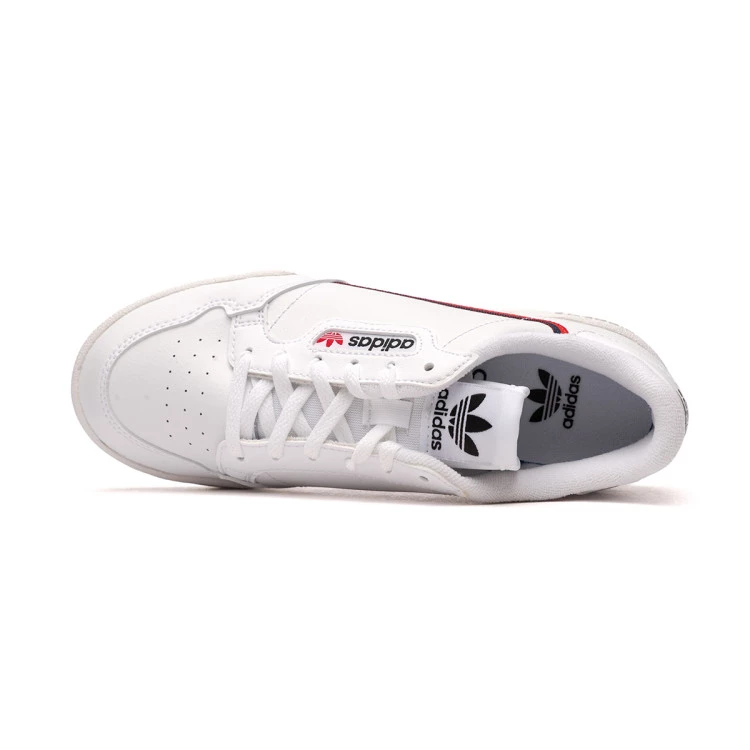 Trainers adidas Continental 80 Nino White Scarlet Collegiate Navy Futbol Emotion