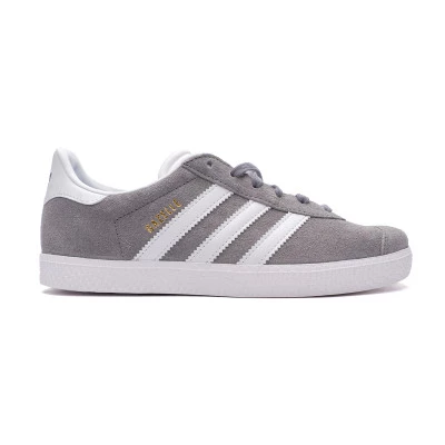 Childrens grey adidas gazelle deals