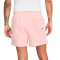 Pantalón corto Club French Terry Flow Pink Bloom-White-White