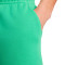 Pantalón corto Club French Terry Flow Spring Green-White-White