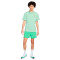 Pantalón corto Club French Terry Flow Spring Green-White-White