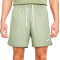 Pantalón corto Club Woven Oil Green-White