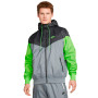 Sportswear Windrunner Hoodie Cool Grey-Anthracite-Action Green-Action Gree