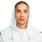 Chaqueta Sportswear Repeat Swoosh Polyknit Summit White-Hyper Pink