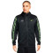 Chaqueta Sportswear Repeat Swoosh Polyknit Black-Volt