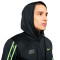 Chaqueta Sportswear Repeat Swoosh Polyknit Black-Volt