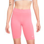 Corta Sportswear Essential Biker Mujer-Coral Chalk-White