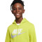 Felpa Nike Sportswear Club+ Hbr Bambino