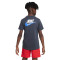 Camiseta Sportswear Sport Festival Graphic Niño Smoke Grey