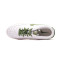 Zapatilla Court Vision Low White-Oil Green-Treeline-Sail