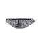 Riñonera Heritage Print Black-White-Black