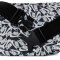 Riñonera Heritage Print Black-White-Black