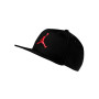Jordan Pro Jumpman Snapback Black-Gym Red