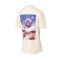 Camiseta Small Signature Metaverse Block Beige