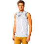 Retro Pinstripes Basketball-White