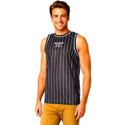 Retro Pinstripes Basketball Top