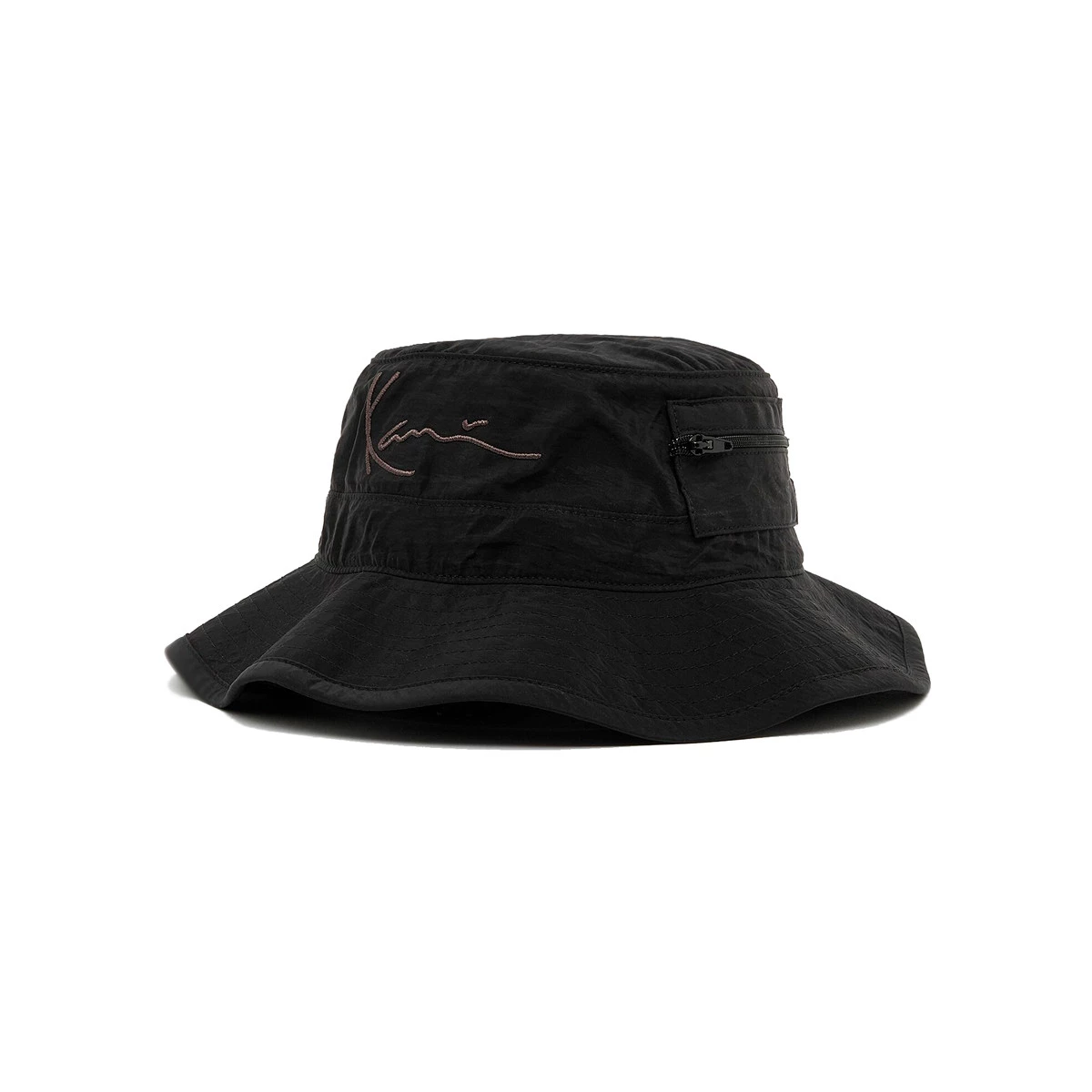 Cap Karl Kani Signature Fisherman Hat Black - Fútbol Emotion