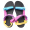 Chinelos Teva W Original Universal Capsula Prism Multi Mulher